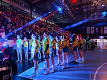 wJD: Handballevent in der Porsche-Arena