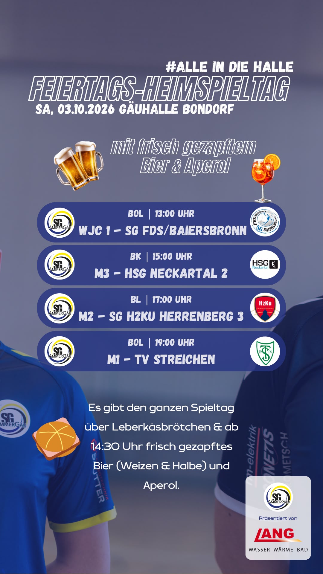 Feiertags Spieltag
