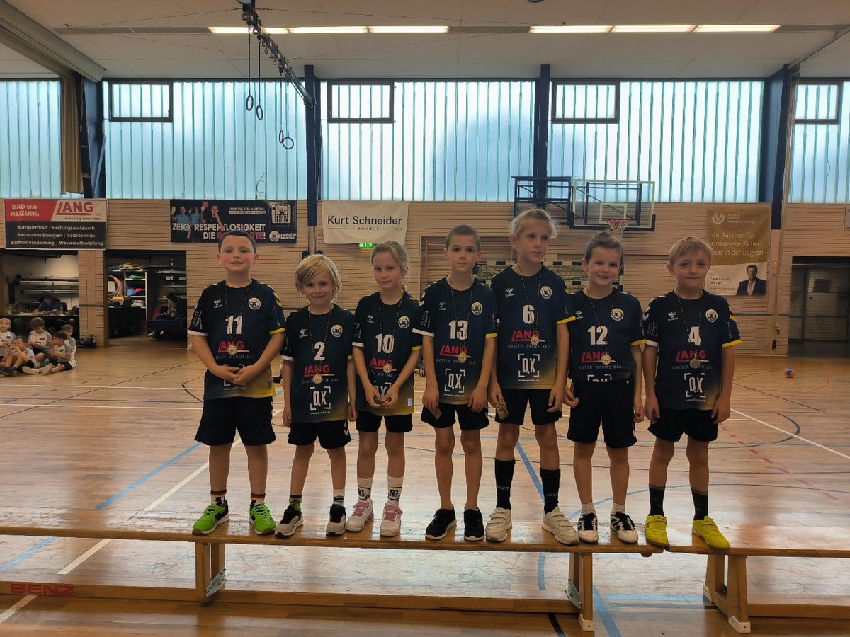 Unser erster Handballspieltag der F-Jugend Fortgeschrittene