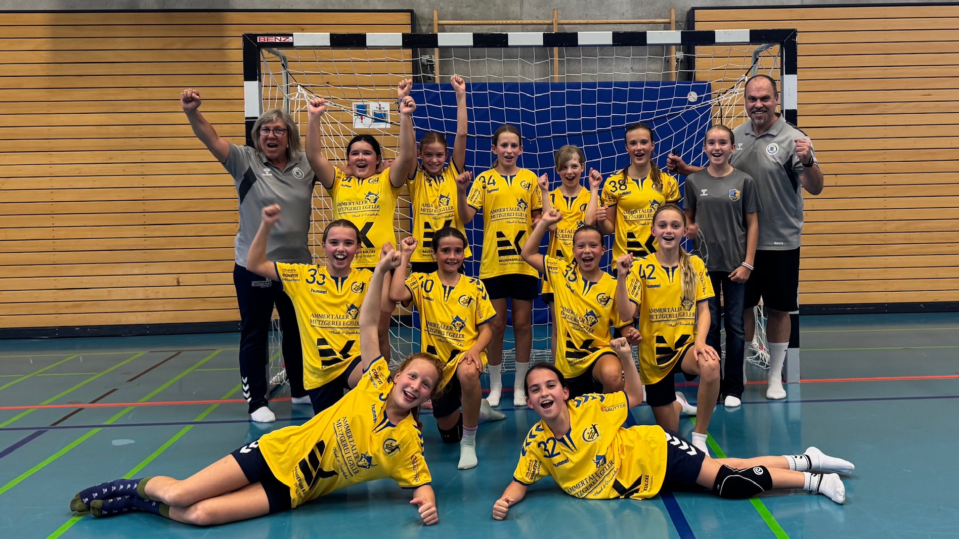 Auswärts auch erfolgreich – wJD mit Sieg im ersten Auswärtsspiel!